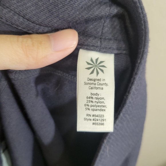 Athleta Women's Dark Grey Ponte Moto Pull-on Pants size XL - Picture 9 of 13